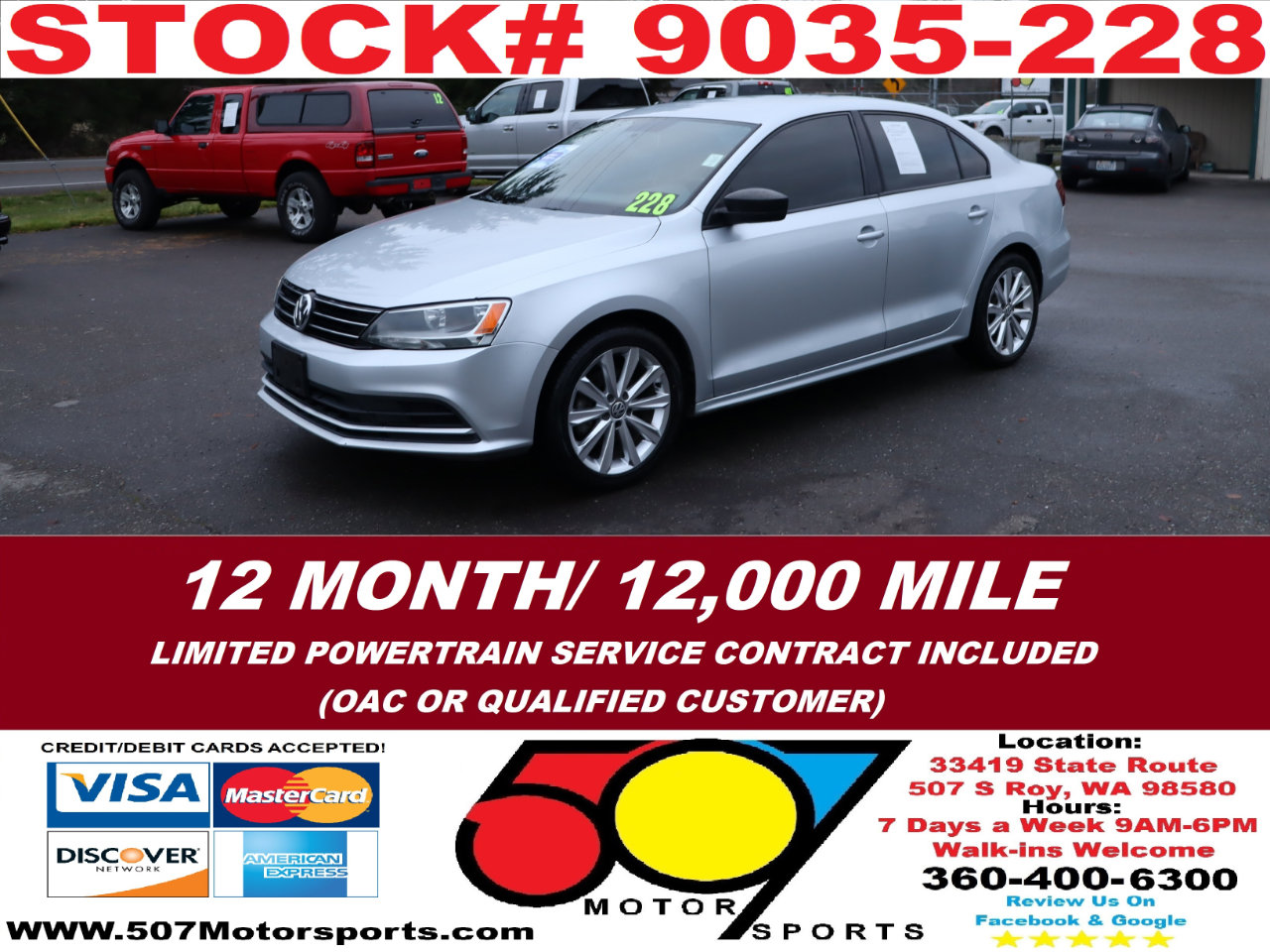Used 2016 Volkswagen Jetta S