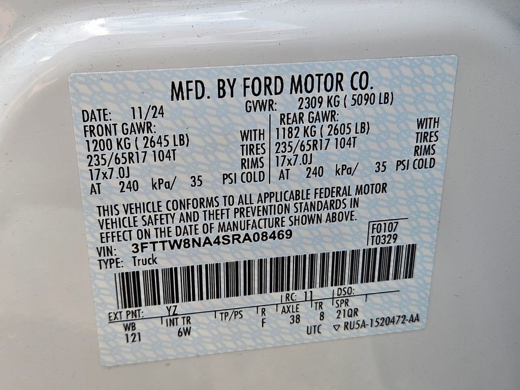 New 2025 Ford Maverick Tremor image 30