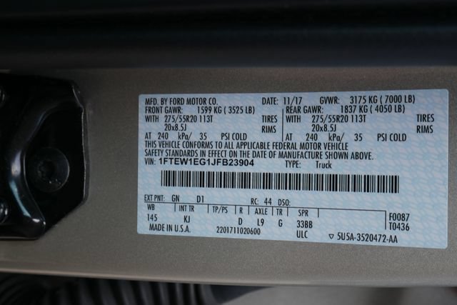 Used 2018 Ford F150 King Ranch w/ Equipment Group 601A Luxury AWD/4WD image 30
