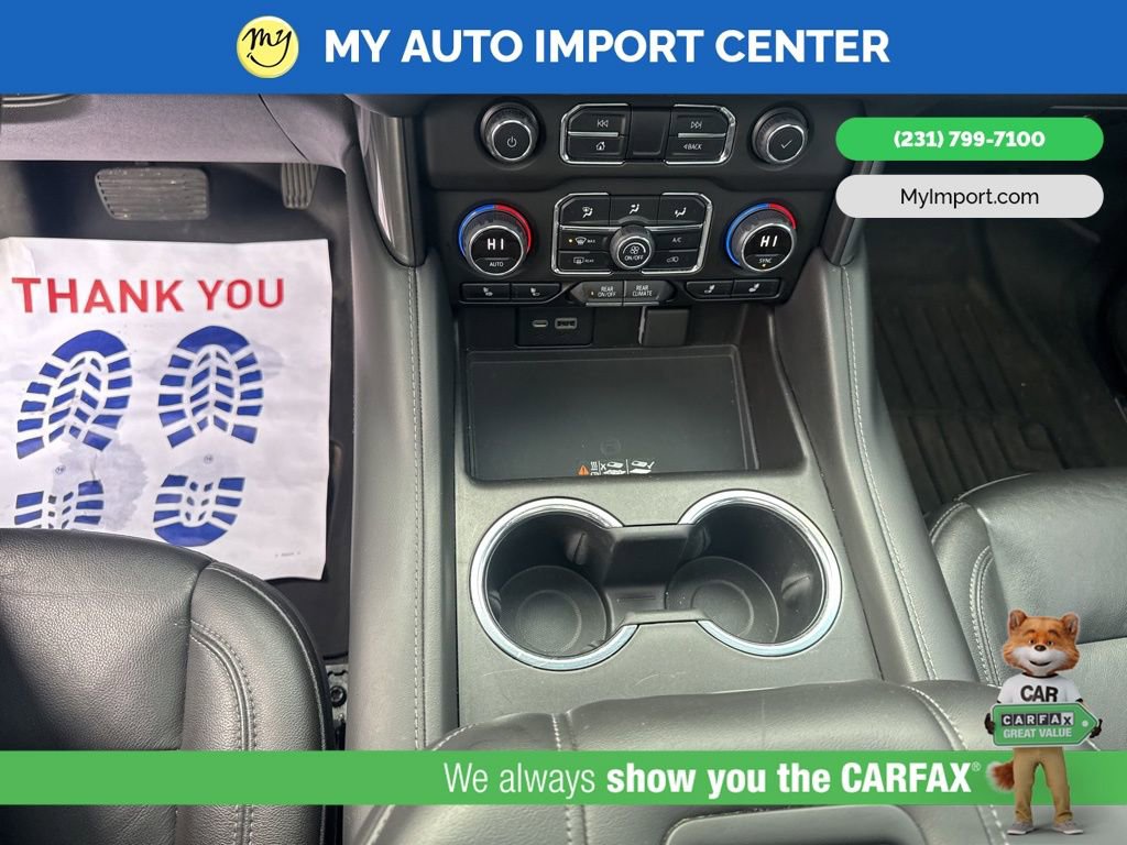 Used 2021 Chevrolet Tahoe LT w/ Rear Media and Nav Package image 22