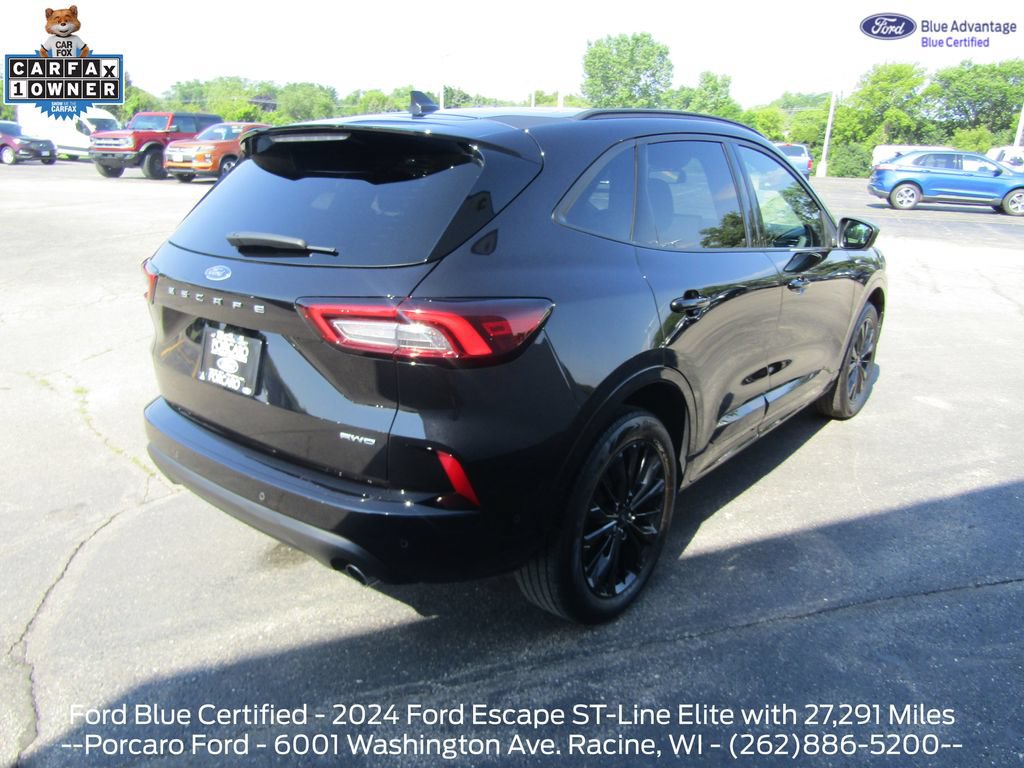 Certified 2024 Ford Escape ST-Line Elite w/ Premium Technology Package AWD/4WD image 7