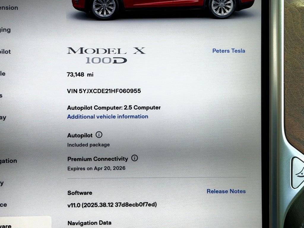 Used 2017 Tesla Model X 100D AWD/4WD image 55