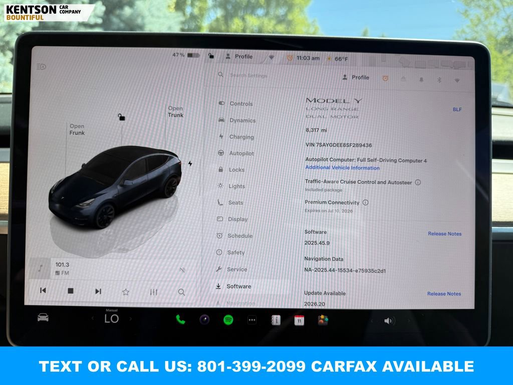 Used 2025 Tesla Model Y Long Range AWD/4WD image 21