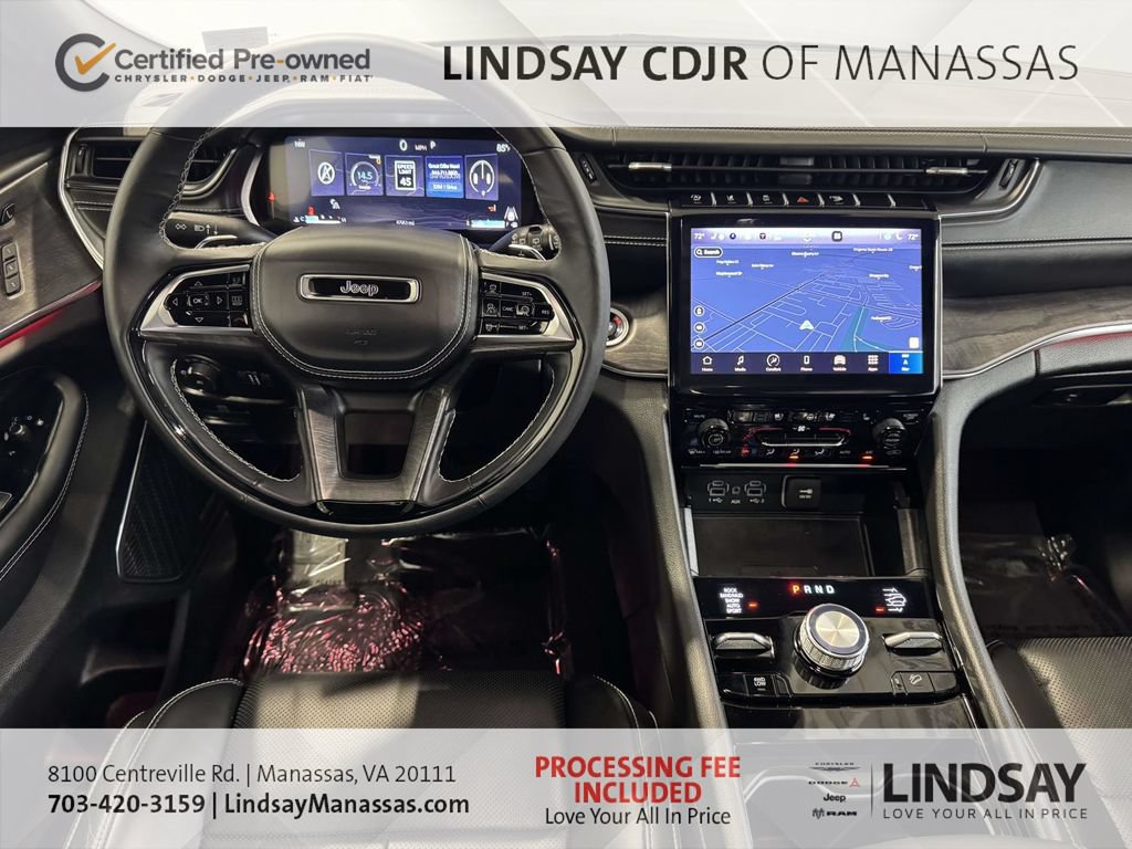 Used 2025 Jeep Grand Cherokee L Overland w/ Advanced Protech Group III AWD/4WD image 23