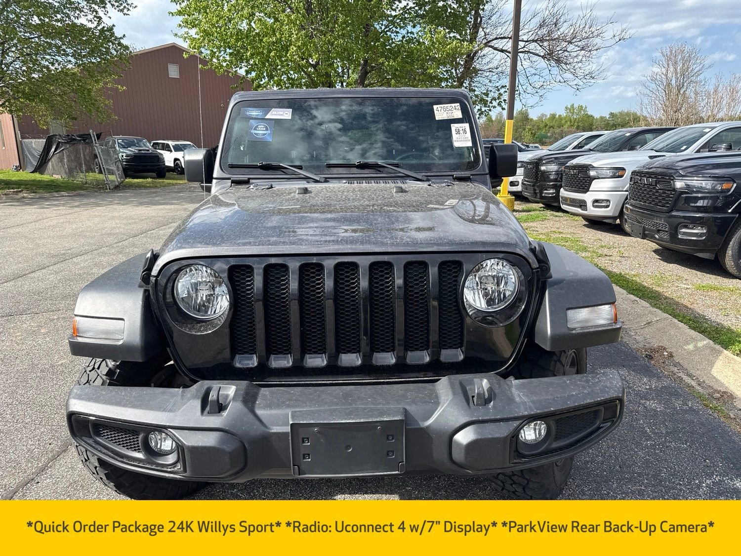Used 2022 Jeep Wrangler Unlimited Sport AWD/4WD image 2