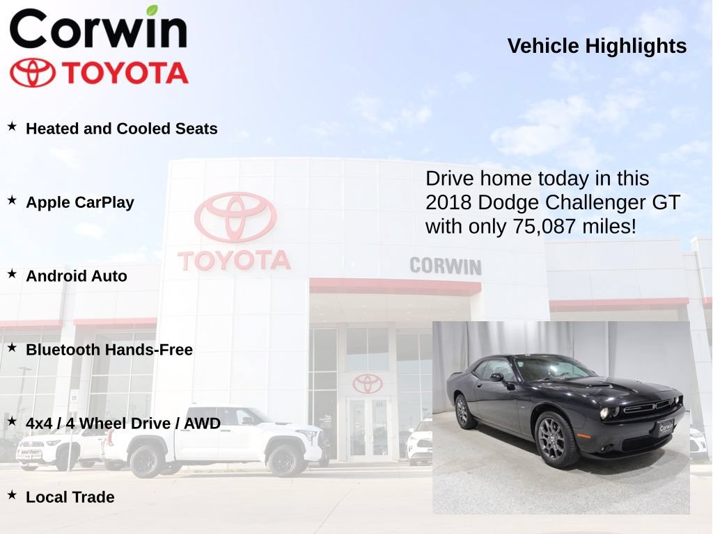 Used 2018 Dodge Challenger GT AWD/4WD image 6