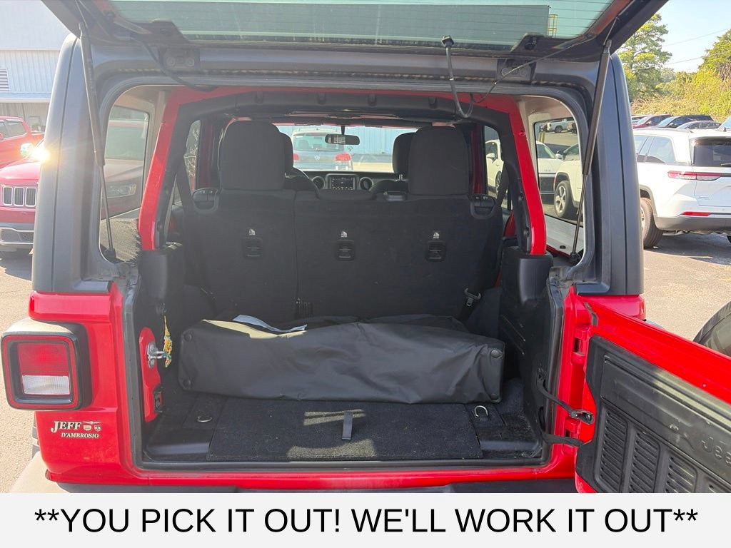 Used 2018 Jeep Wrangler Unlimited Sport S AWD/4WD image 8