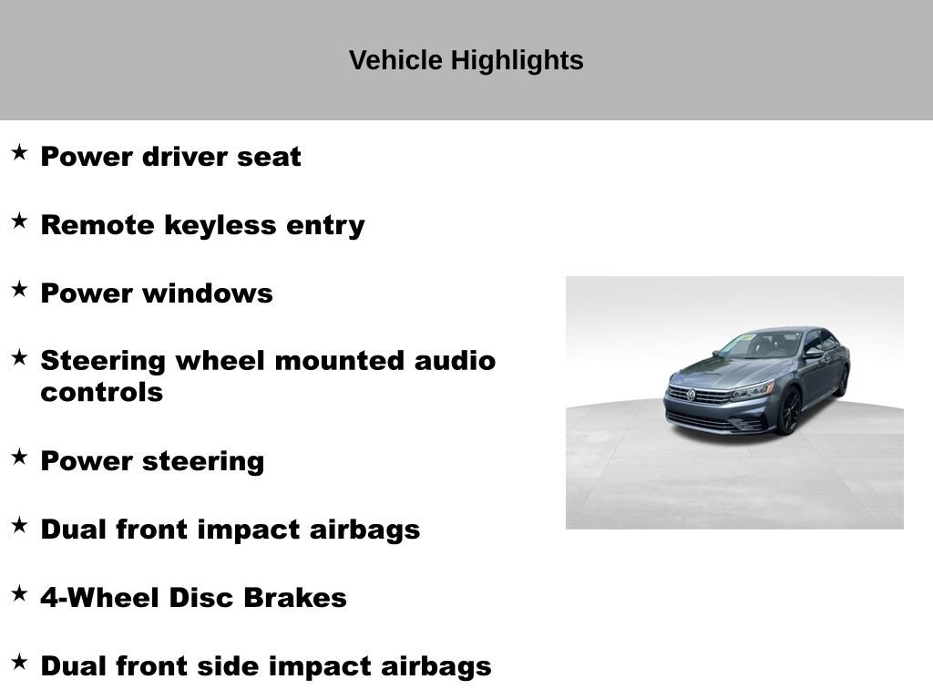 Used 2018 Volkswagen Passat 2.0T R-Line FWD image 27