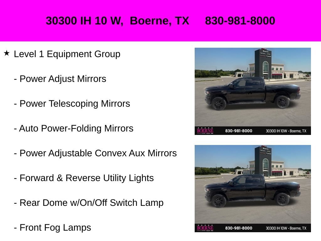 Used 2024 RAM 2500 Lone Star w/ Night Edition AWD/4WD image 18