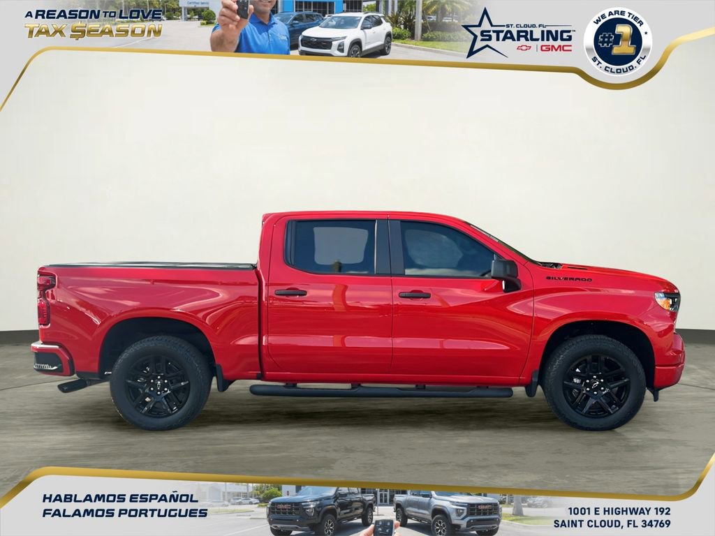 New 2026 Chevrolet Silverado 1500 Custom w/ Turbomax Blackout Package image 9