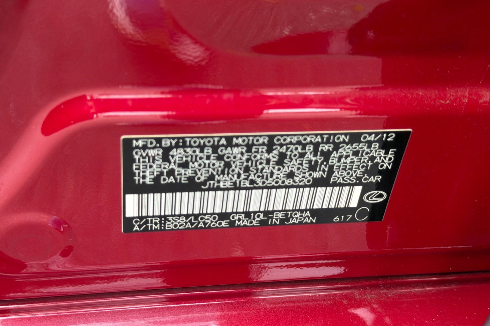 Used 2013 Lexus GS 350 w/ Premium Pkg RWD image 40