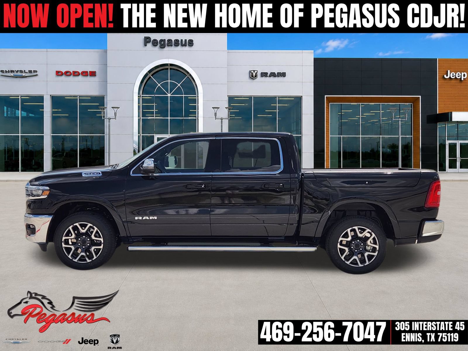 New 2026 RAM 1500 Laramie w/ Chrome Appearance Group AWD/4WD image 3