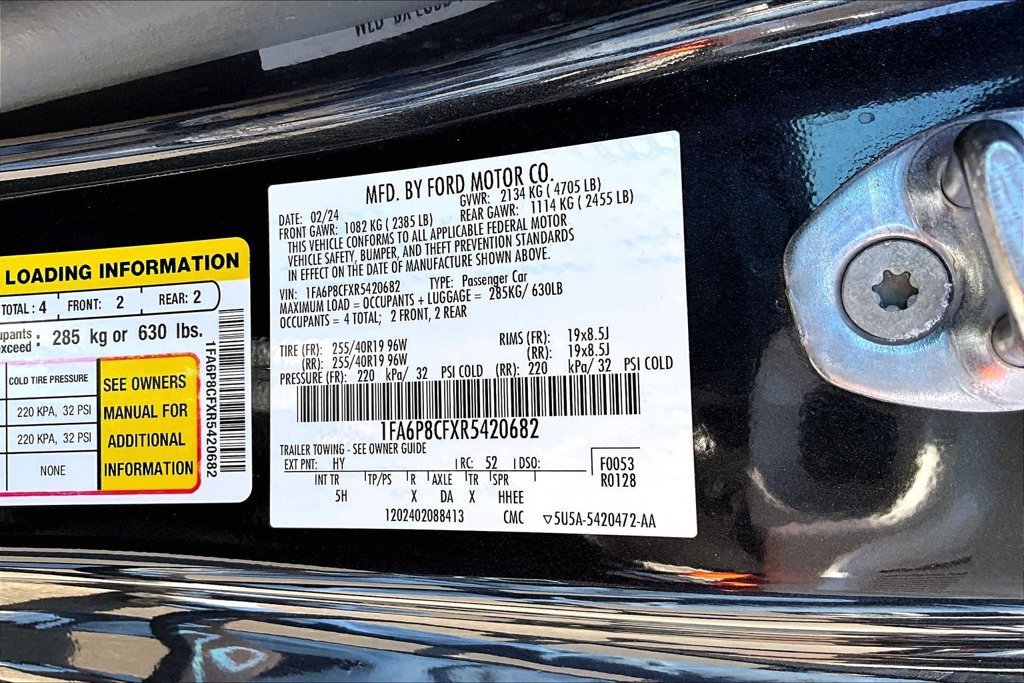 Used 2024 Ford Mustang GT Premium RWD image 21