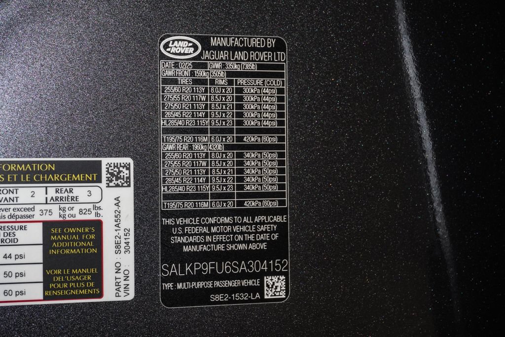Used 2025 Land Rover Range Rover SE AWD/4WD image 30