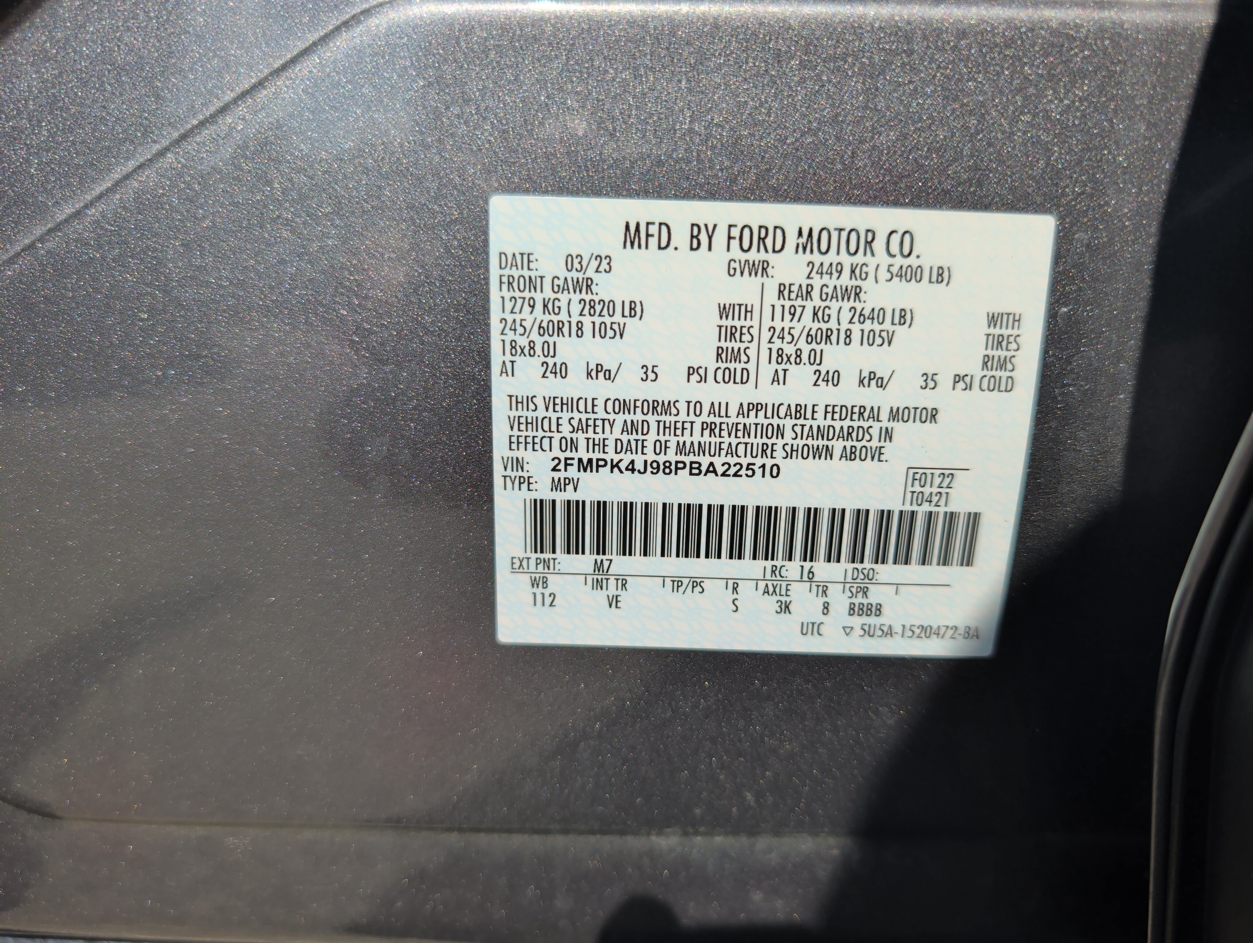 Used 2023 Ford Edge SEL w/ Convenience Package AWD/4WD image 32
