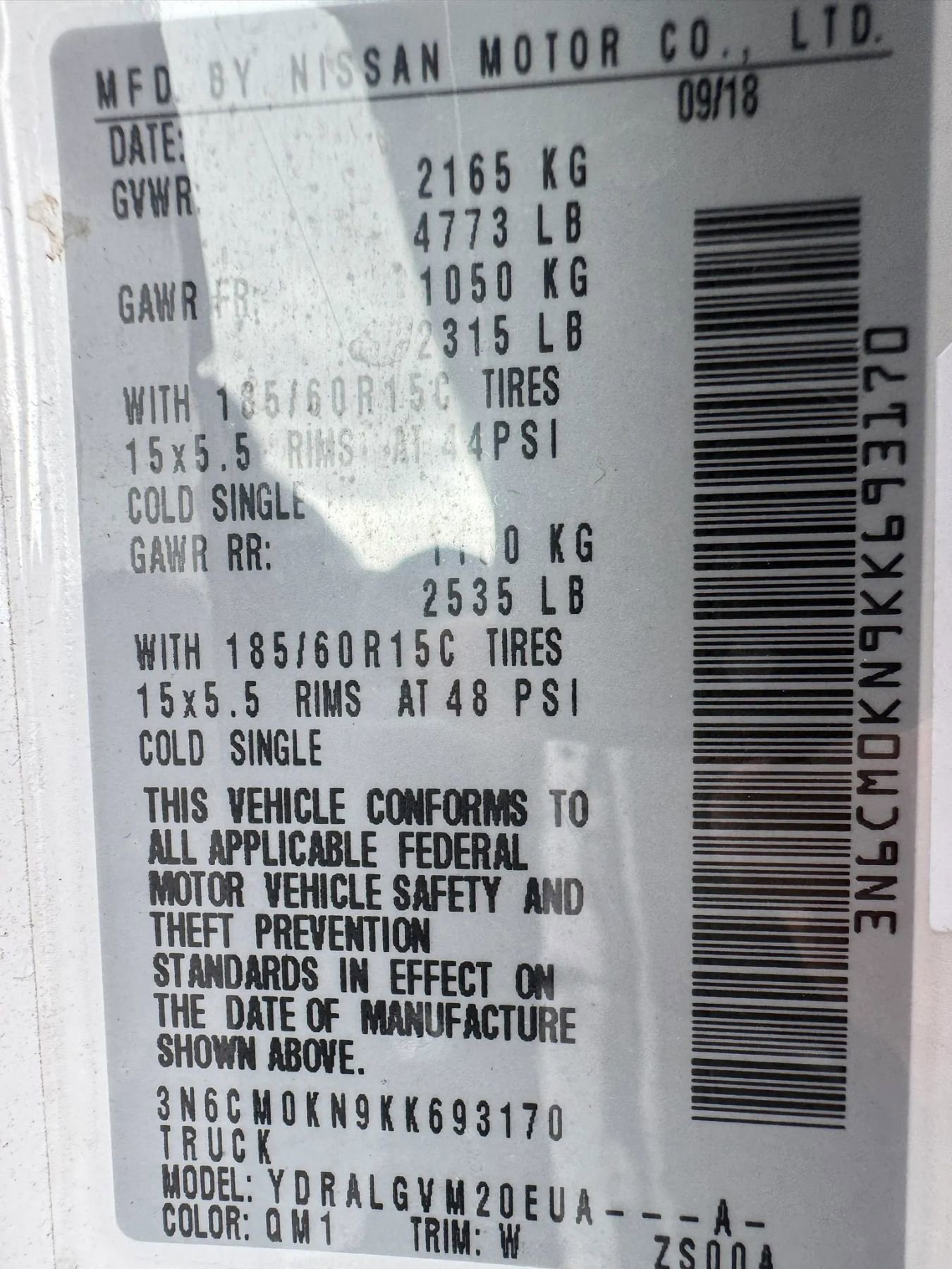 Used 2019 Nissan NV200 SV image 27