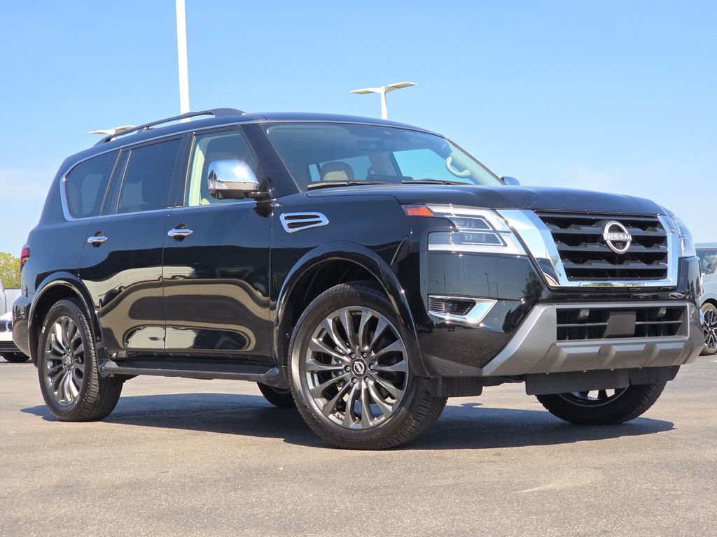 Certified 2024 Nissan Armada Platinum w/ Captain's Chairs Package