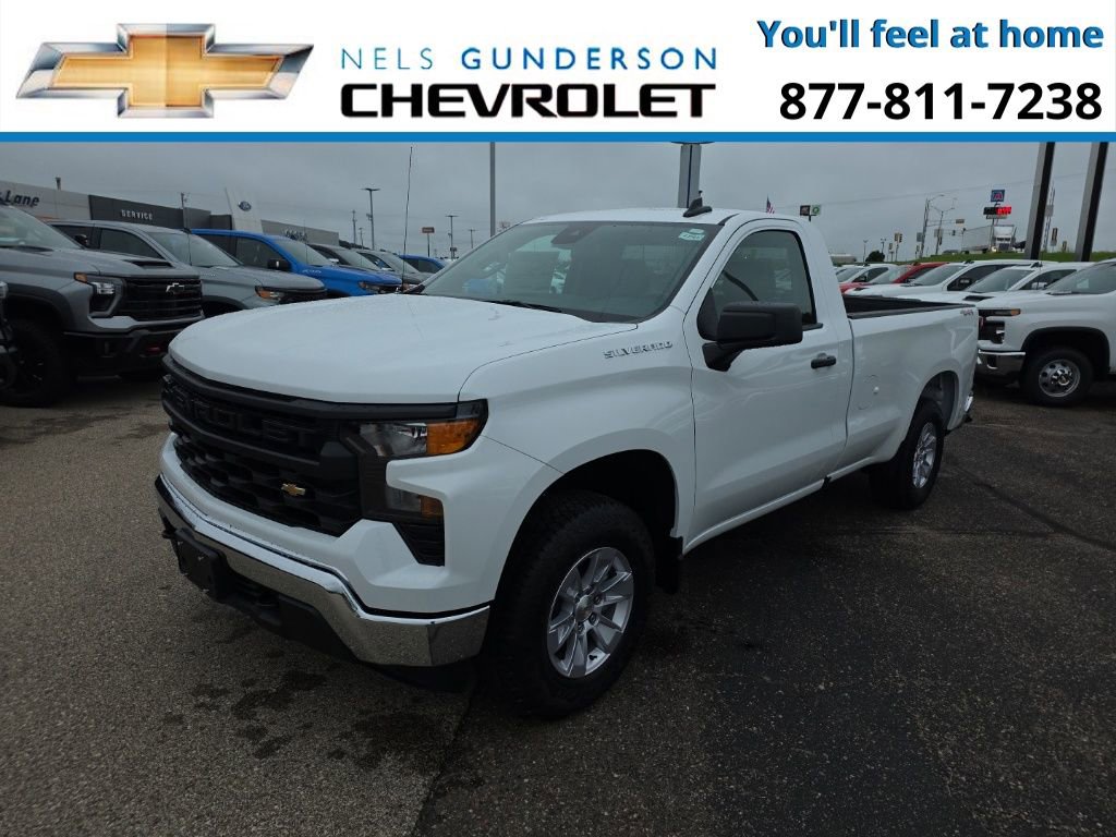 New 2025 Chevrolet Silverado 1500 W/T w/ WT Value Package AWD/4WD image 3