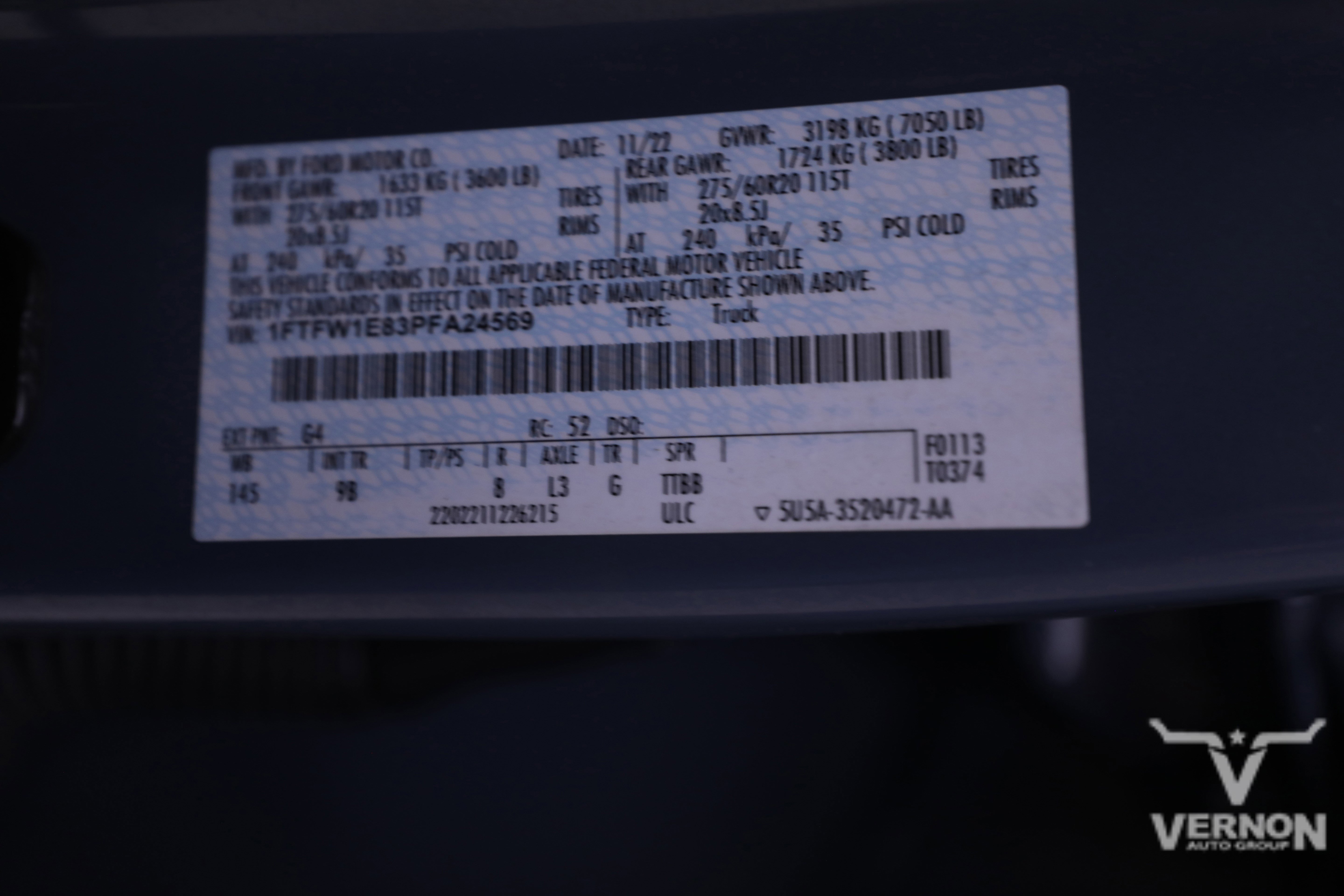 Used 2023 Ford F150 Platinum w/ Equipment Group 701A High image 41