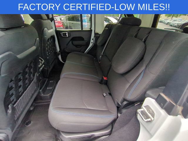 Certified 2023 Jeep Wrangler Unlimited Rubicon 4xe w/ Cold Weather Group AWD/4WD image 28