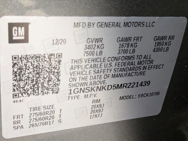 Used 2021 Chevrolet Tahoe LT w/ Luxury Package image 25