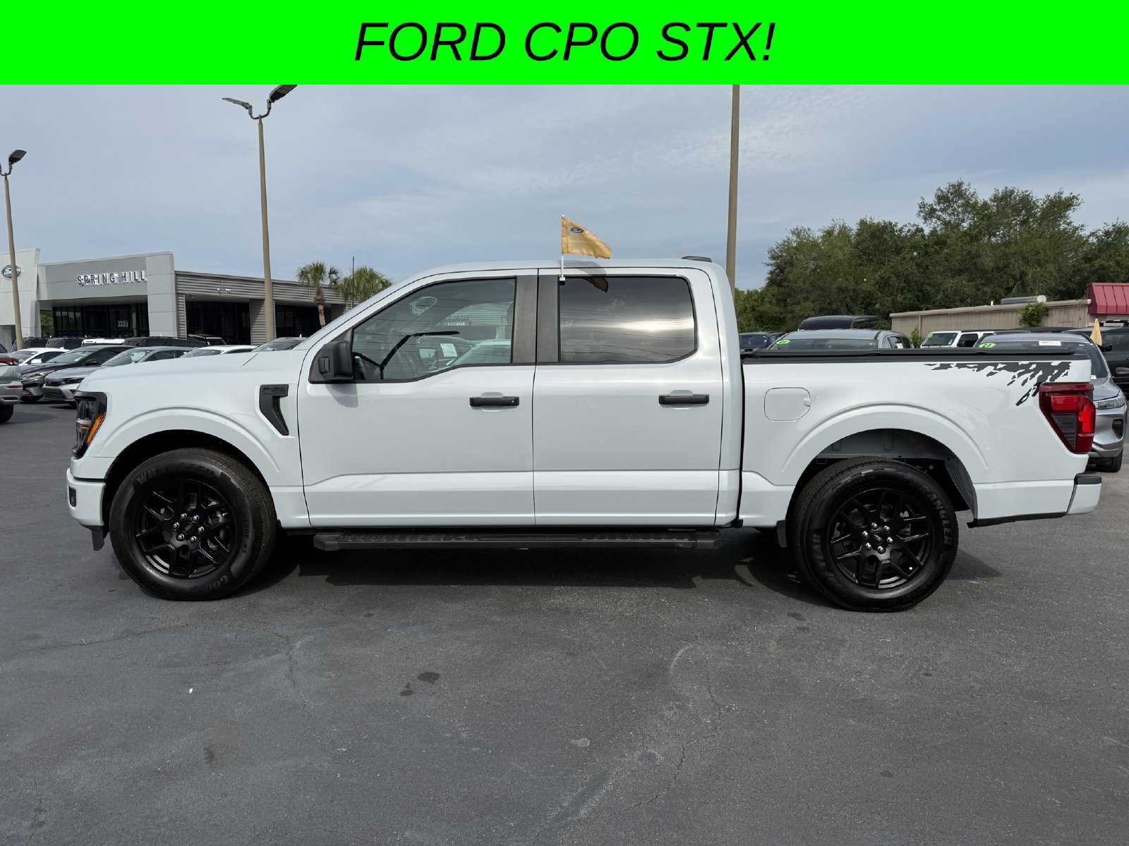 Certified 2025 Ford F150 STX w/ STX Black Appearance Package RWD image 8
