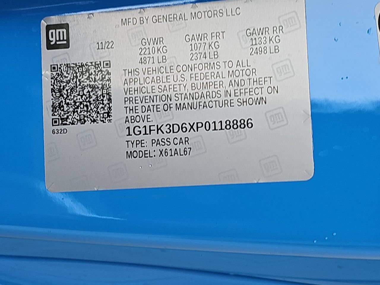 Certified 2023 Chevrolet Camaro ZL1 RWD image 40