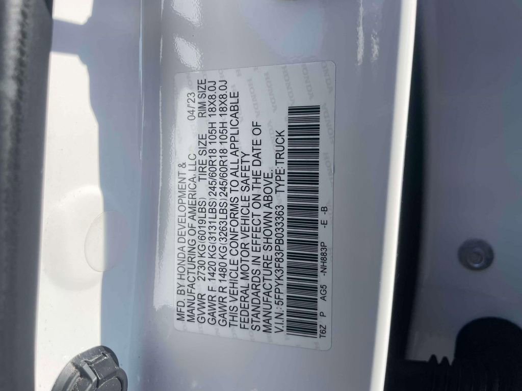 Certified 2023 Honda Ridgeline Black Edition image 22