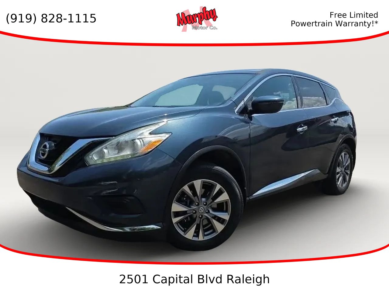 Used 2017 Nissan Murano S AWD/4WD image 1
