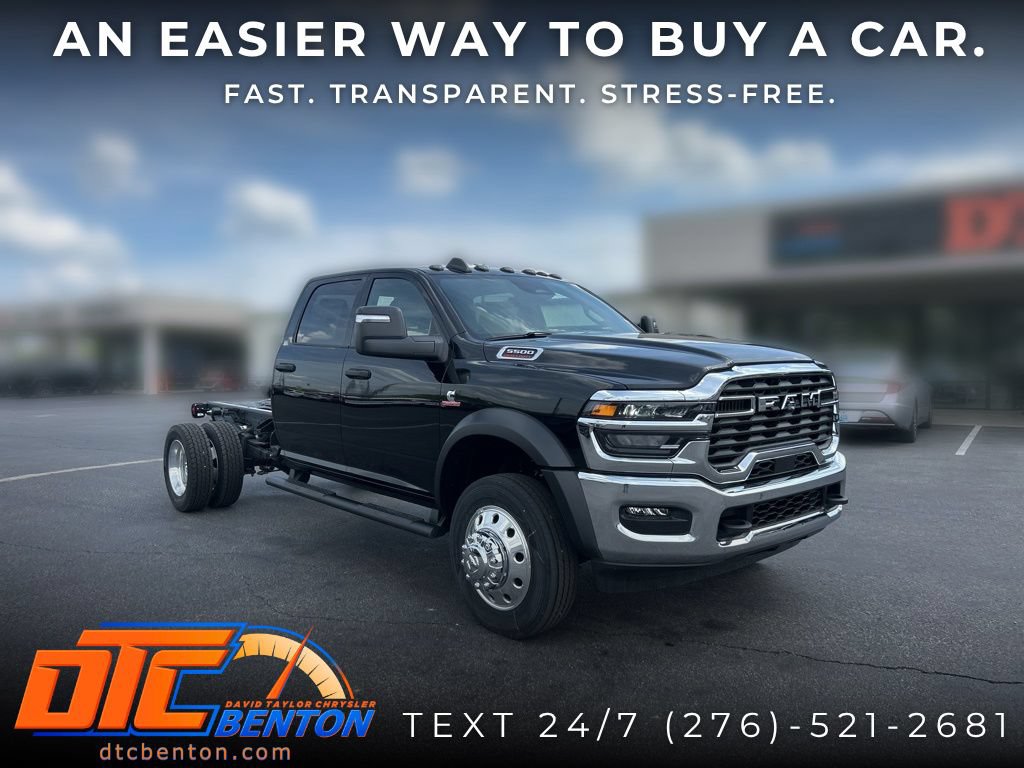 New 2026 RAM 5500 Tradesman w/ Chrome Appearance Group