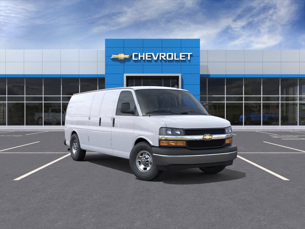 New 2025 Chevrolet Express 3500 Extended w/ Driver Convenience Package image 1