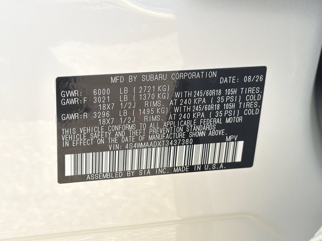New 2026 Subaru Ascent Premium AWD/4WD image 31