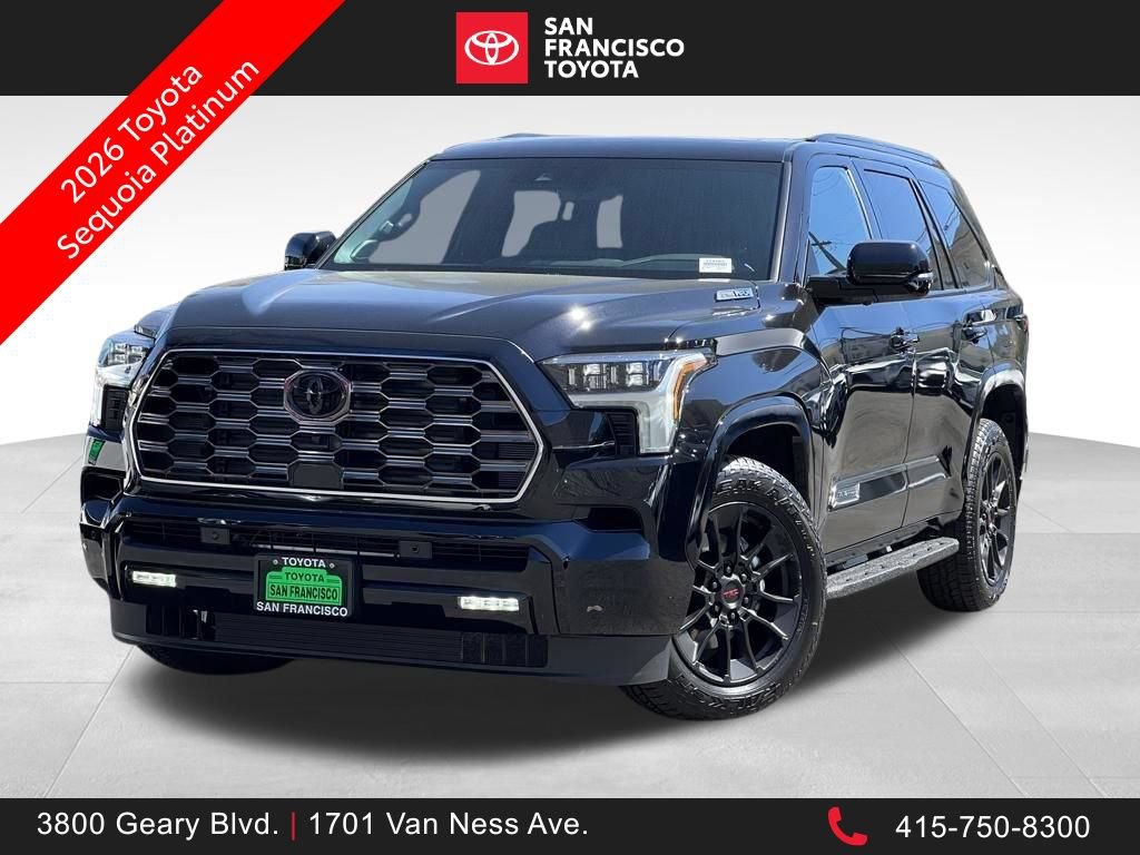 New 2026 Toyota Sequoia Platinum w/ TRD Off-Road Package AWD/4WD image 1