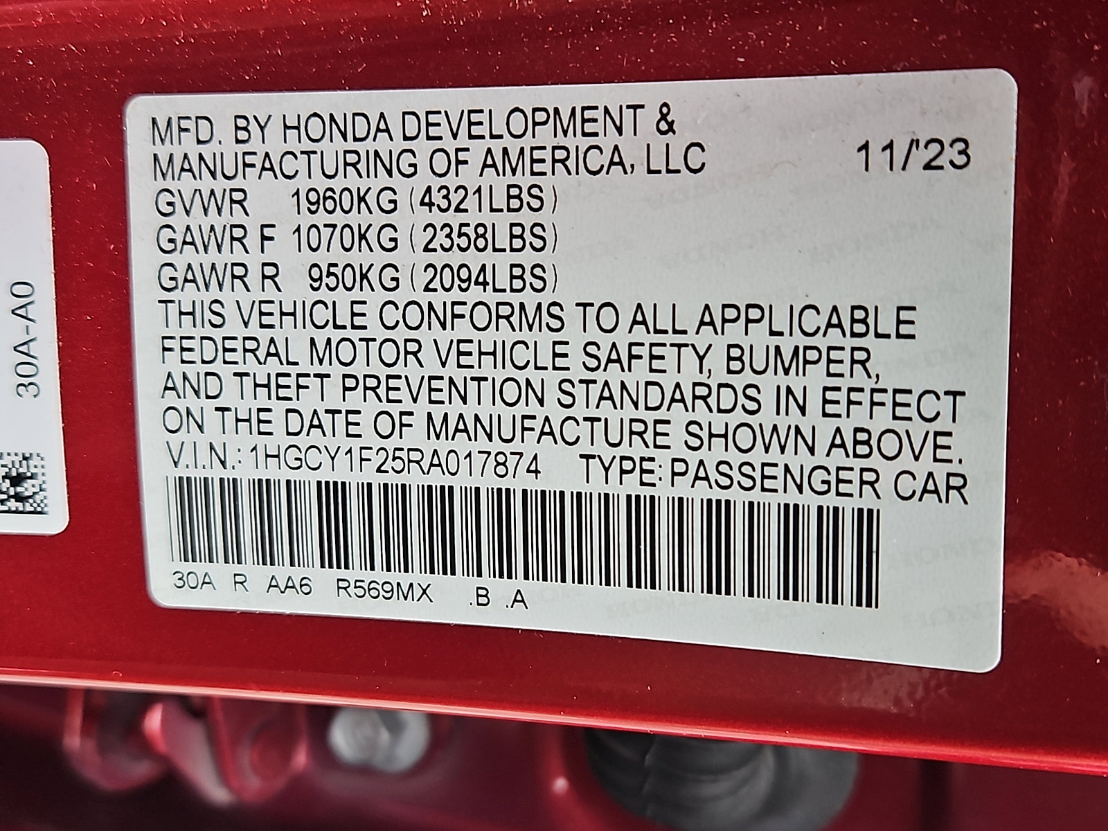 Used 2024 Honda Accord LX image 27