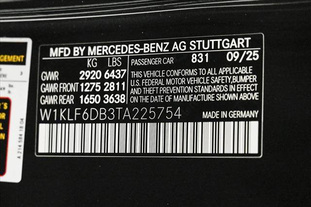 New 2026 Mercedes-Benz E 53 AMG e 4MATIC Sedan image 27