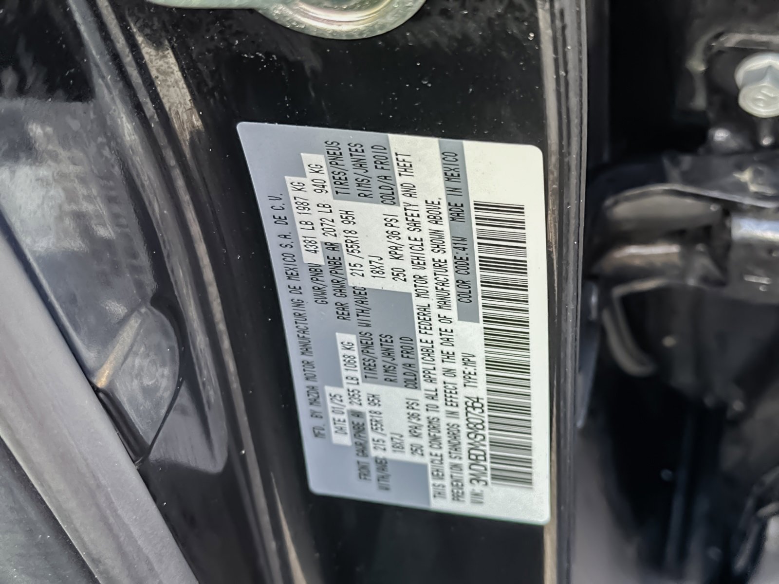 Certified 2025 MAZDA CX-30 AWD 2.5 S w/ Premium Package image 28