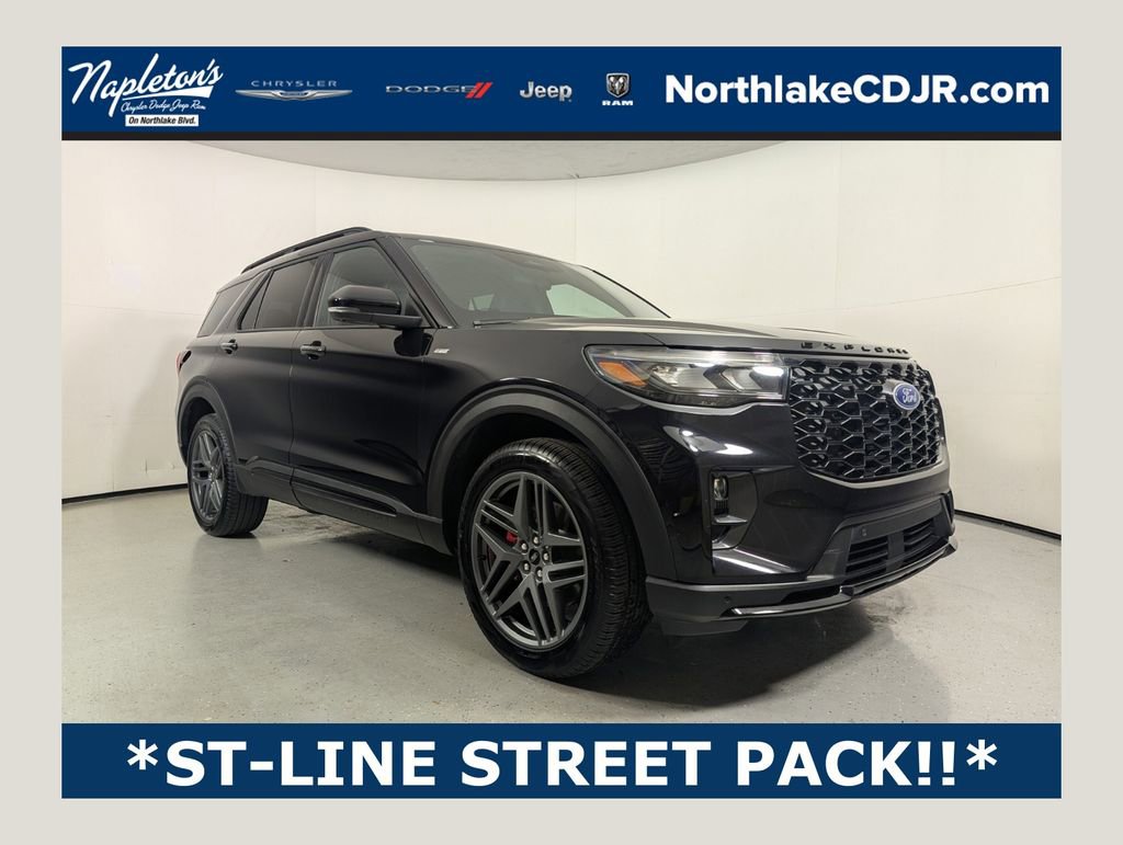 Used 2025 Ford Explorer ST-Line w/ ST-Line Street Pack image 1