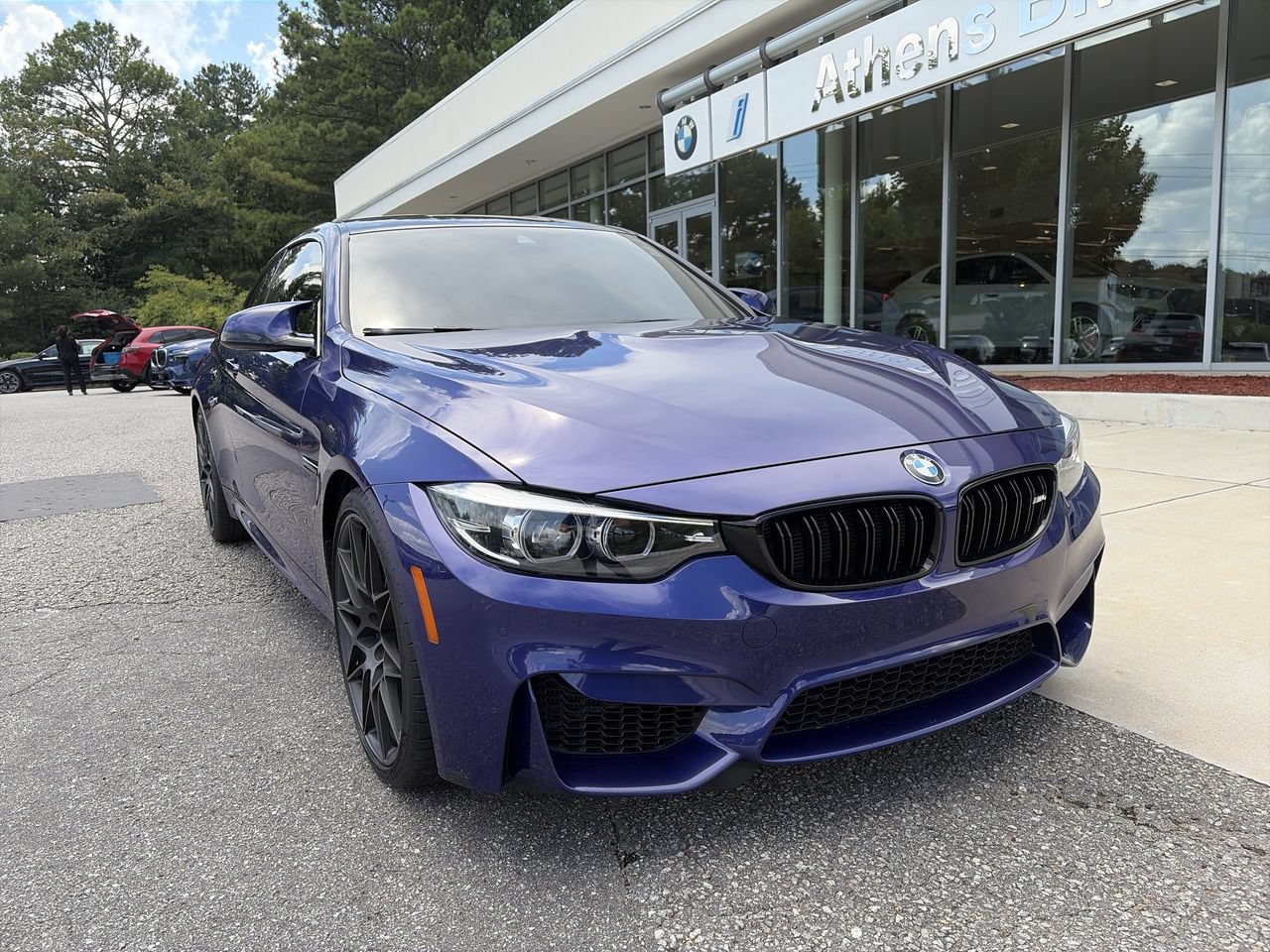 Used 2020 BMW M4 Coupe w/ Competition Package RWD image 1