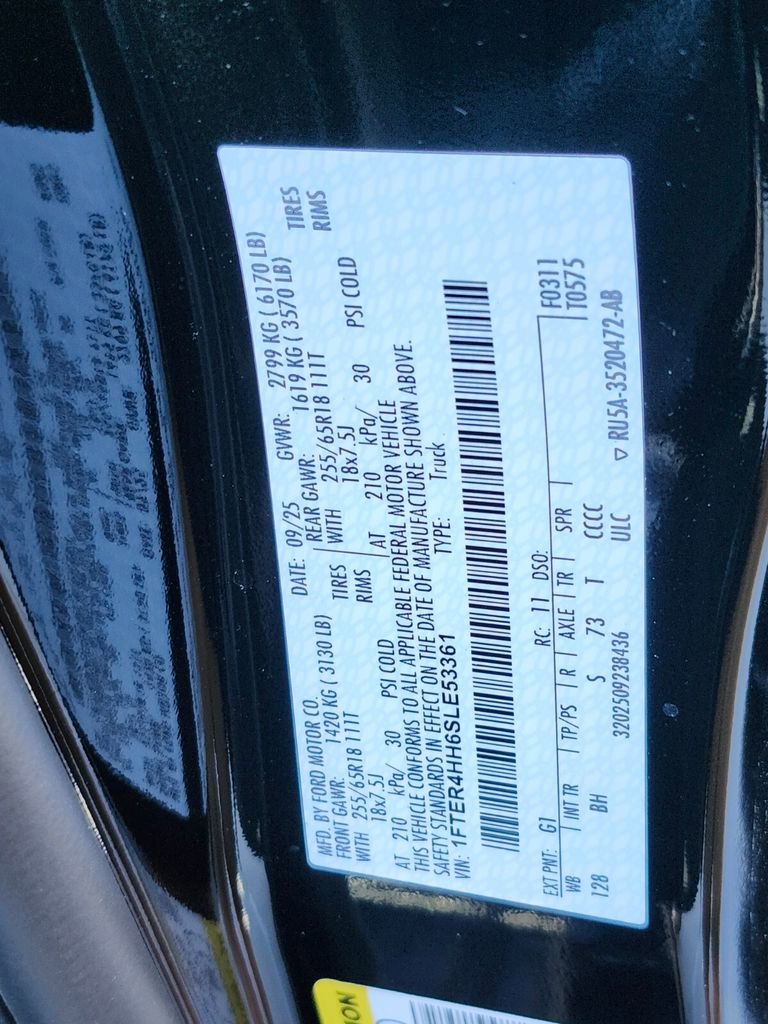 New 2025 Ford Ranger XLT w/ Black Appearance Package image 29