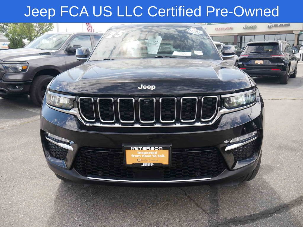 Certified 2025 Jeep Grand Cherokee Limited w/ Luxury Tech Group II AWD/4WD image 3