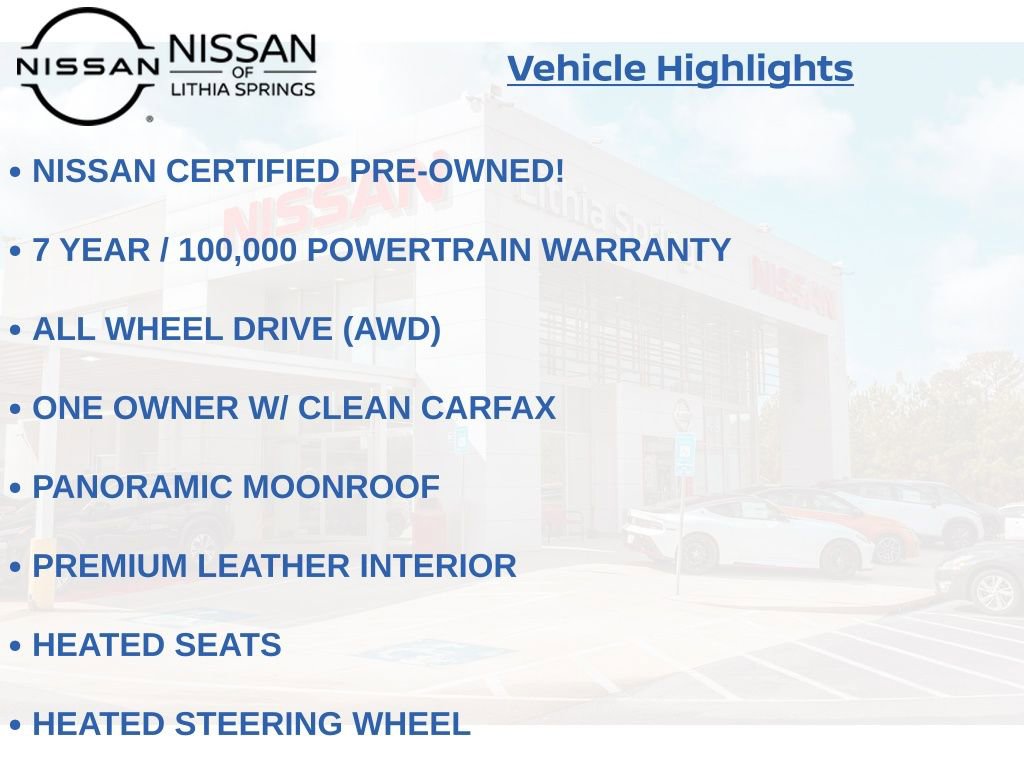 Certified 2023 Nissan Rogue SL AWD/4WD image 11