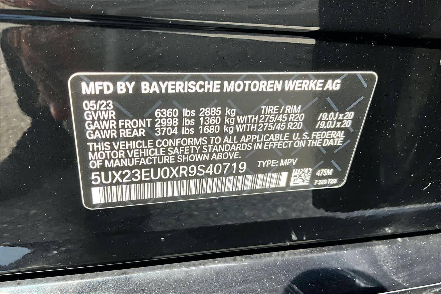 Used 2024 BMW X5 xDrive40i w/ M Sport Package AWD/4WD image 34