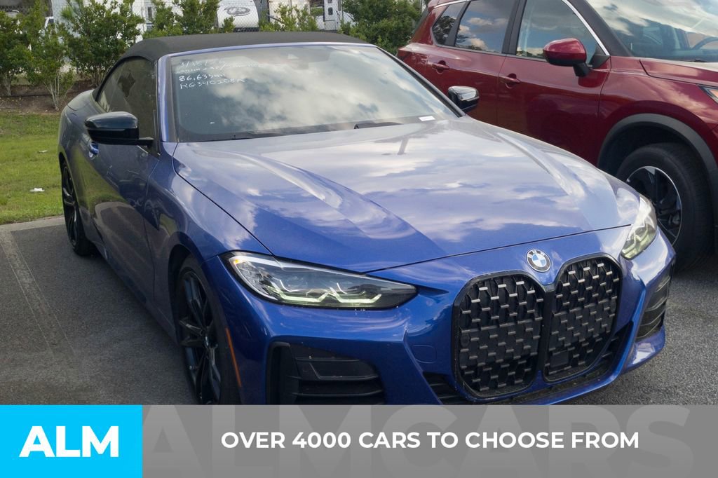 Used 2021 BMW M440i Convertible w/ Premium Package RWD image 2