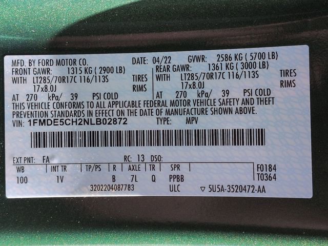 Certified 2022 Ford Bronco Badlands image 23