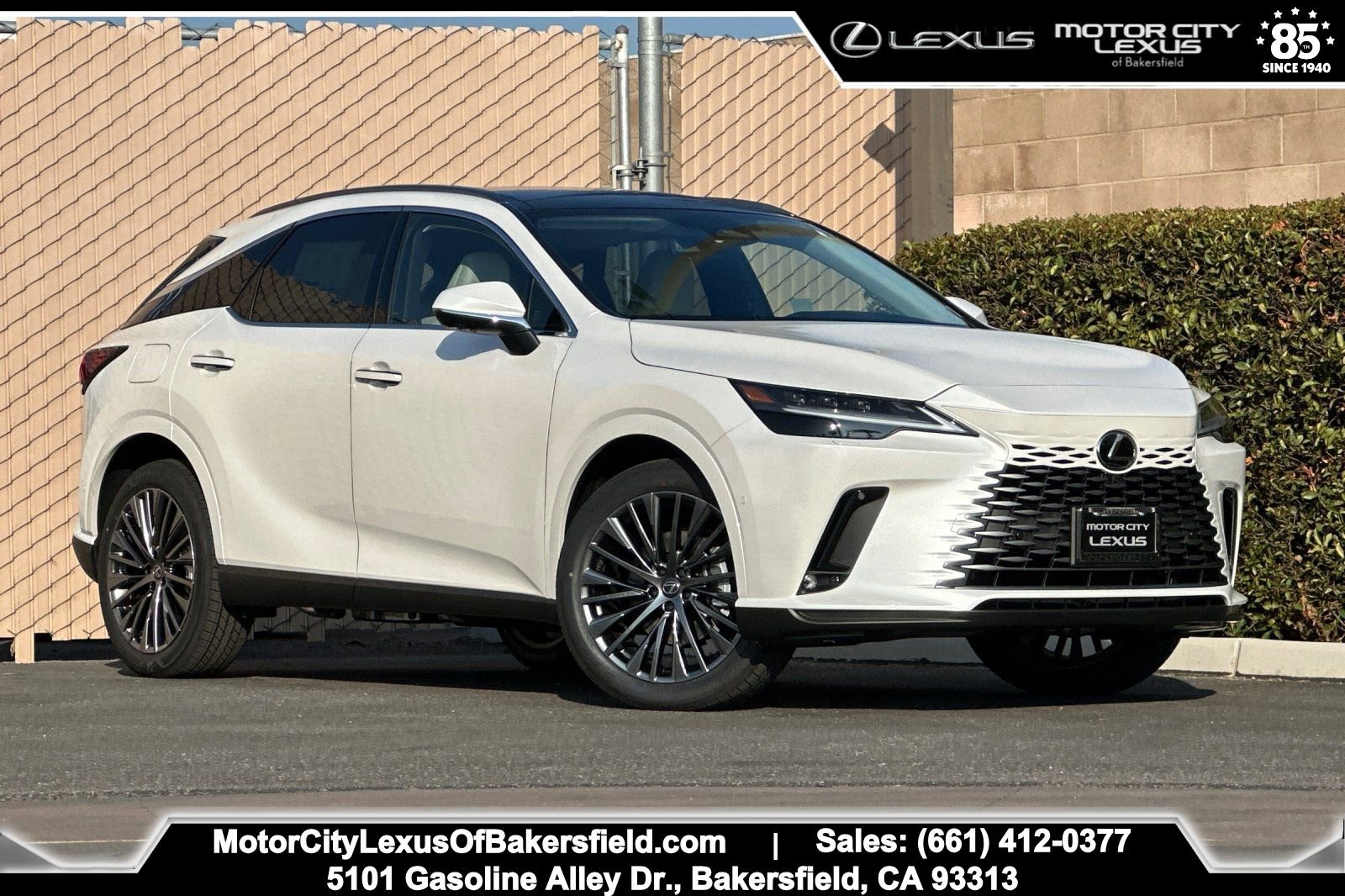New 2026 Lexus RX 450h AWD