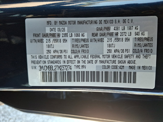 New 2026 MAZDA CX-30 AWD 2.5 S w/ Select Sport Pkg image 15