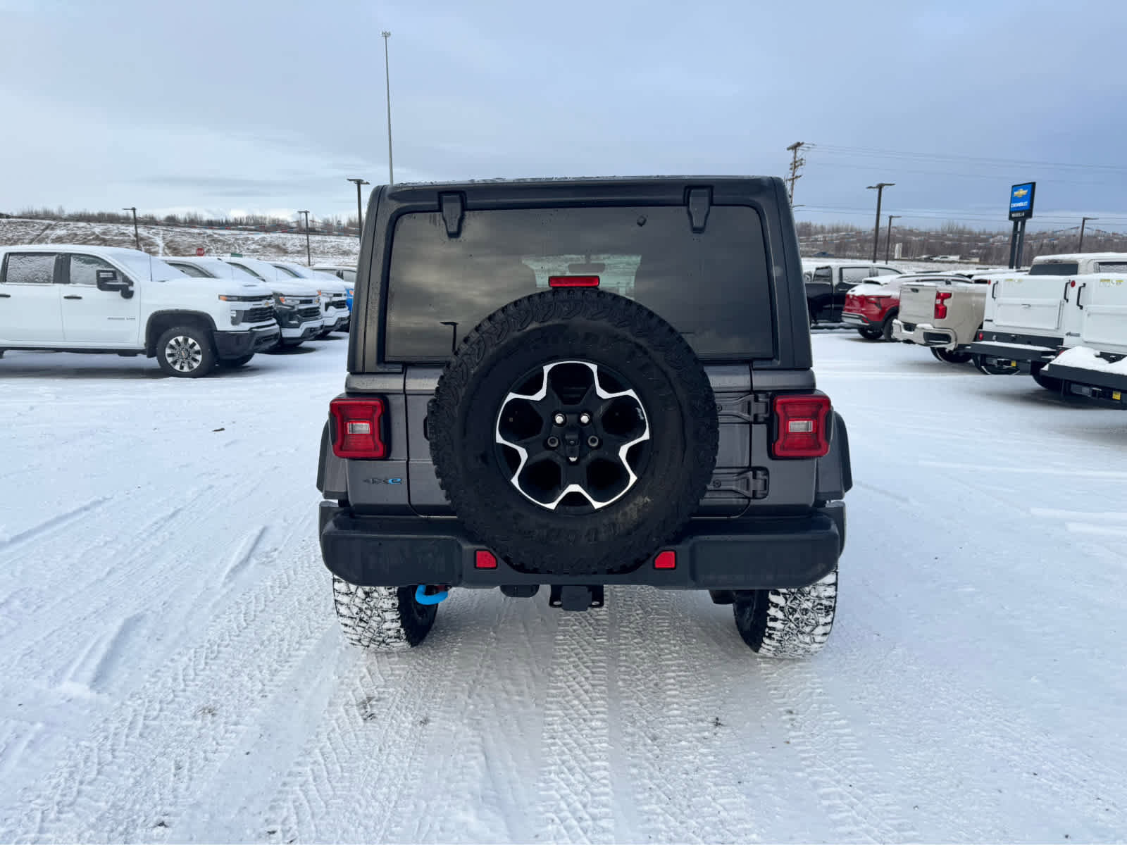 Used 2021 Jeep Wrangler Unlimited Rubicon 4xe w/ Cold Weather Group image 4