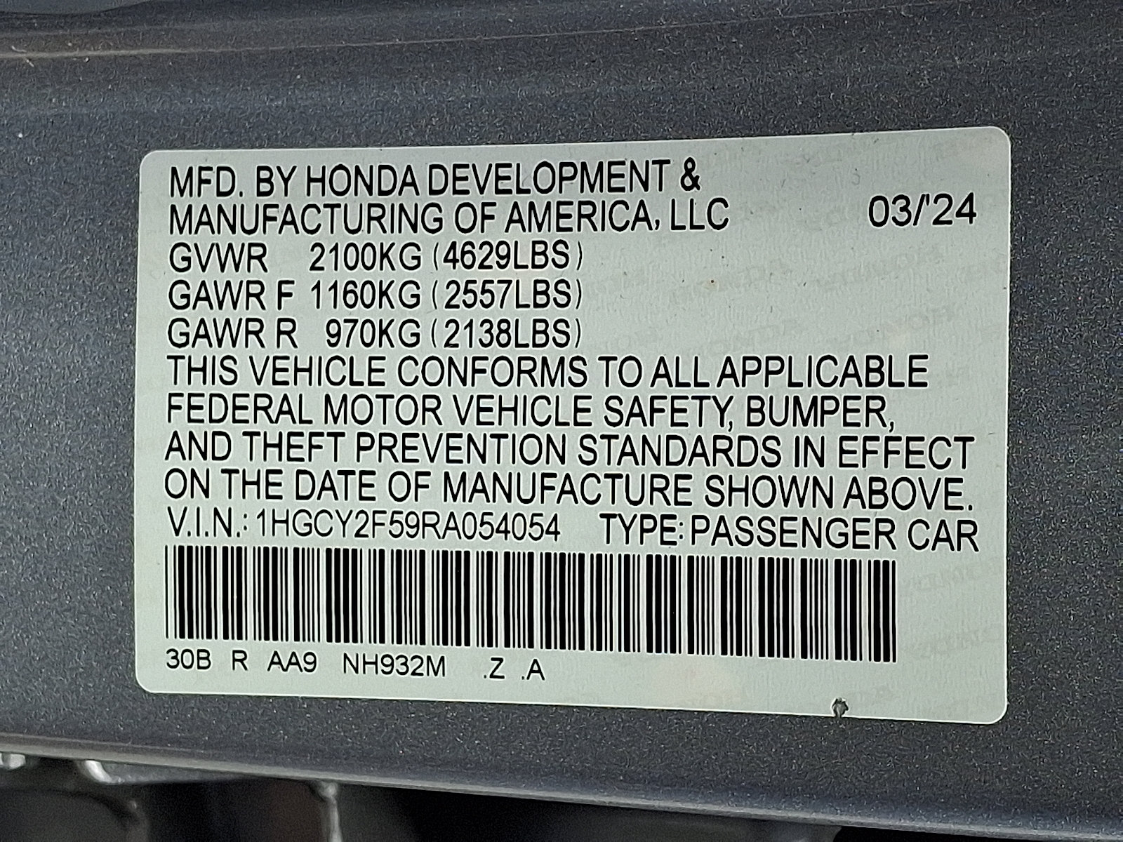 Used 2024 Honda Accord Sport image 27
