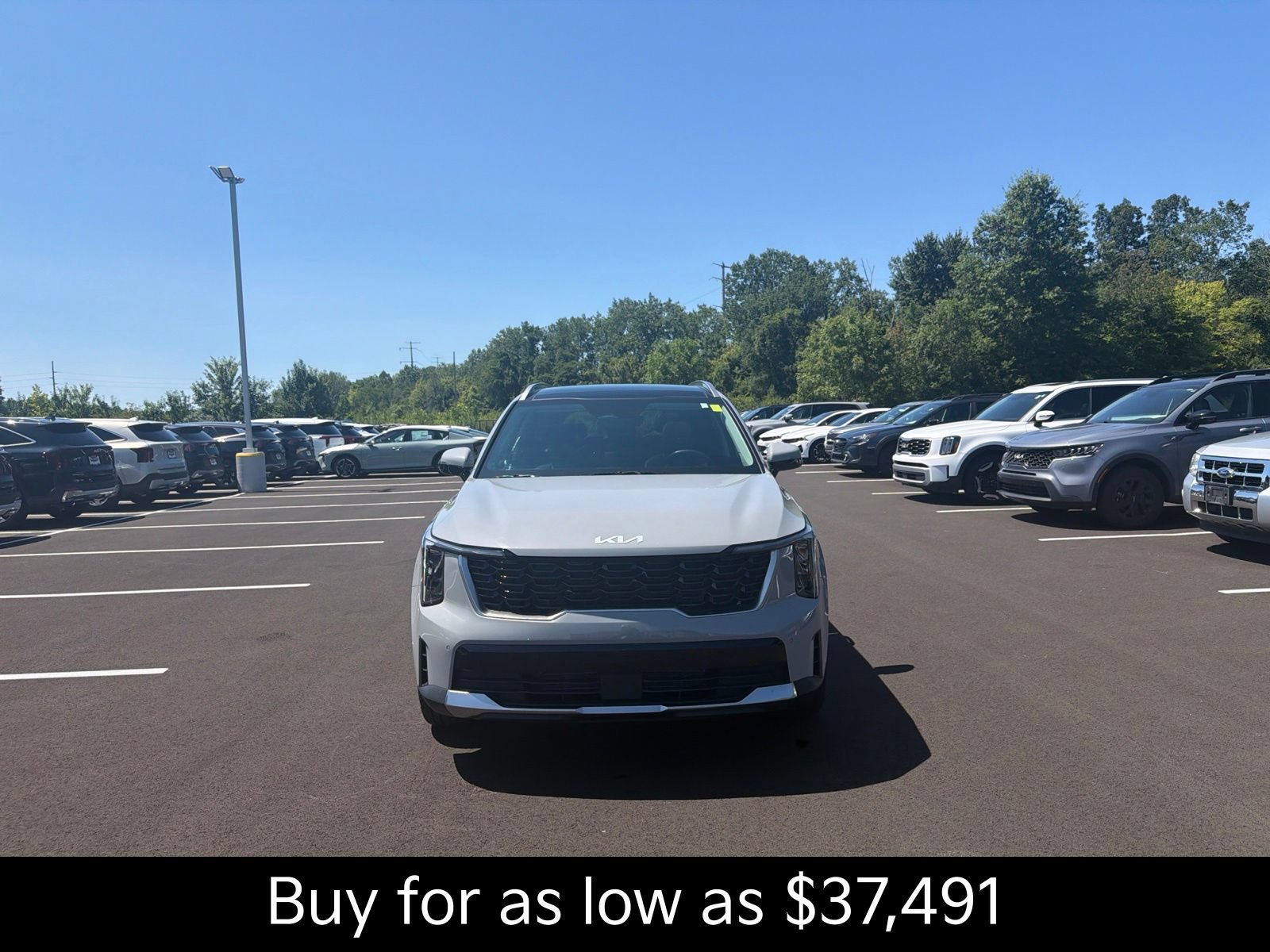 New 2025 Kia Sorento S w/ Panoramic Sunroof Package FWD image 2