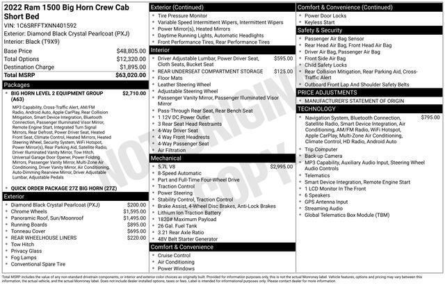 Used 2022 RAM 1500 Big Horn AWD/4WD image 6
